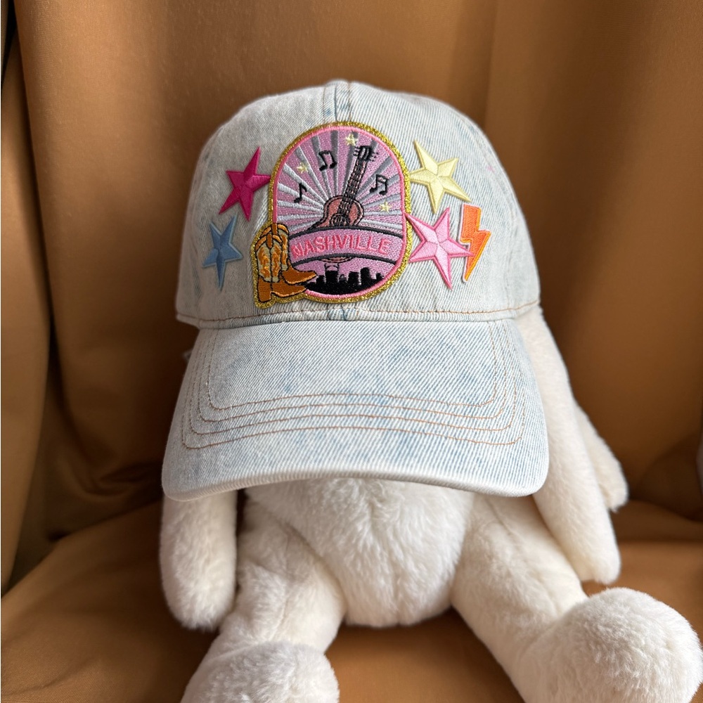 Nashville Patch Denim Cap